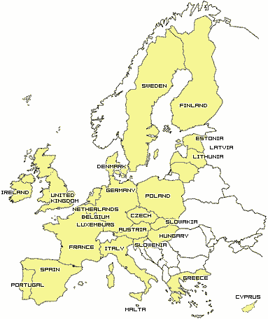 Karte von Österreich